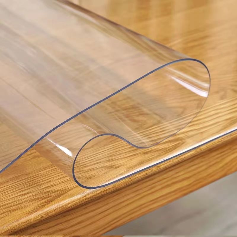 超透软玻璃透明PVC 蓝光透明白光透明PVC 桌布1.37*50M详情1