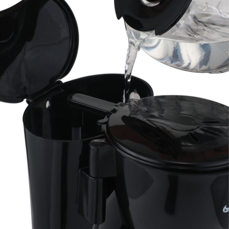 The SR-1020 drip coffee machine for foreign trade is a dual-purpose coffee pot for brewing coffee with a household teapot Application Scenario