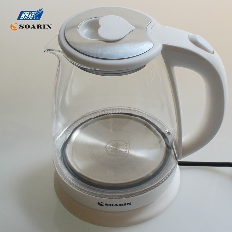 Export-oriented European standard glass electric kettle SR-B4 boiling water teapot glass kettle Item Picture