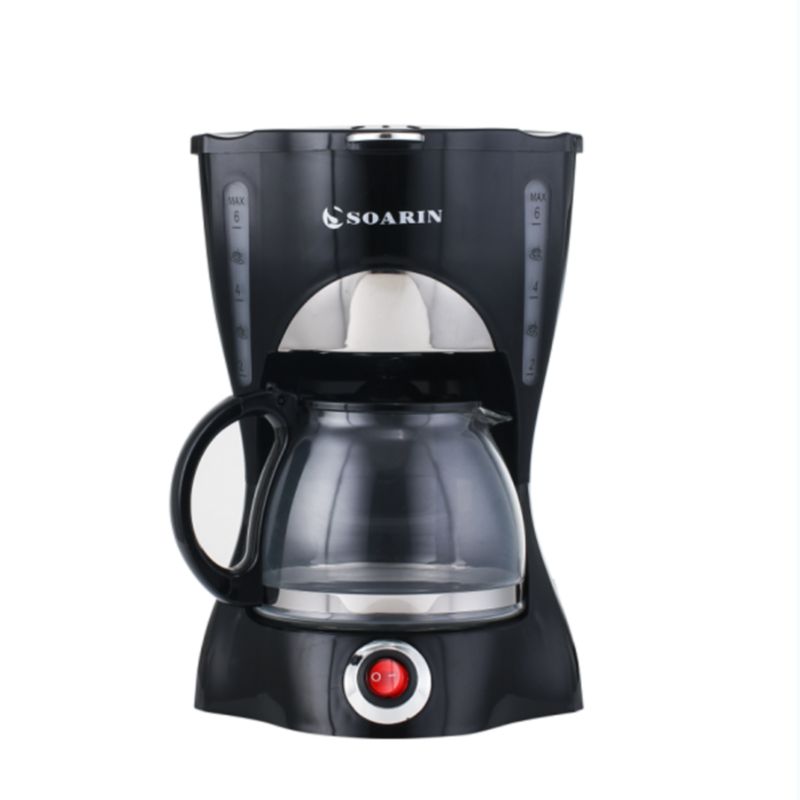 The SR-1012A drip coffee machine for foreign trade is a dual-purpose coffee pot for home use