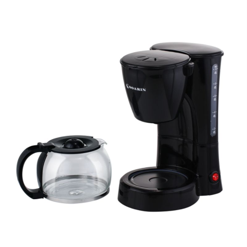 The SR-1020 drip coffee machine for foreign trade is a dual-purpose coffee pot for brewing coffee with a household teapot details Picture
