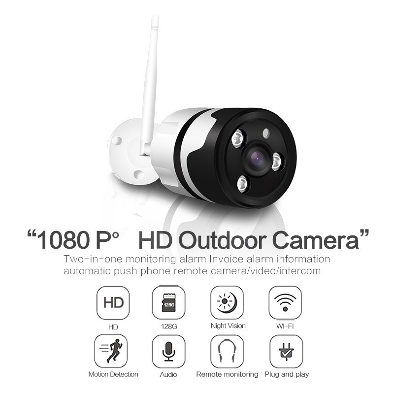EC56 Security 1080P high-definition Network outdoor wireless Surveillance camera, mobile network intelligent camera Specification image
