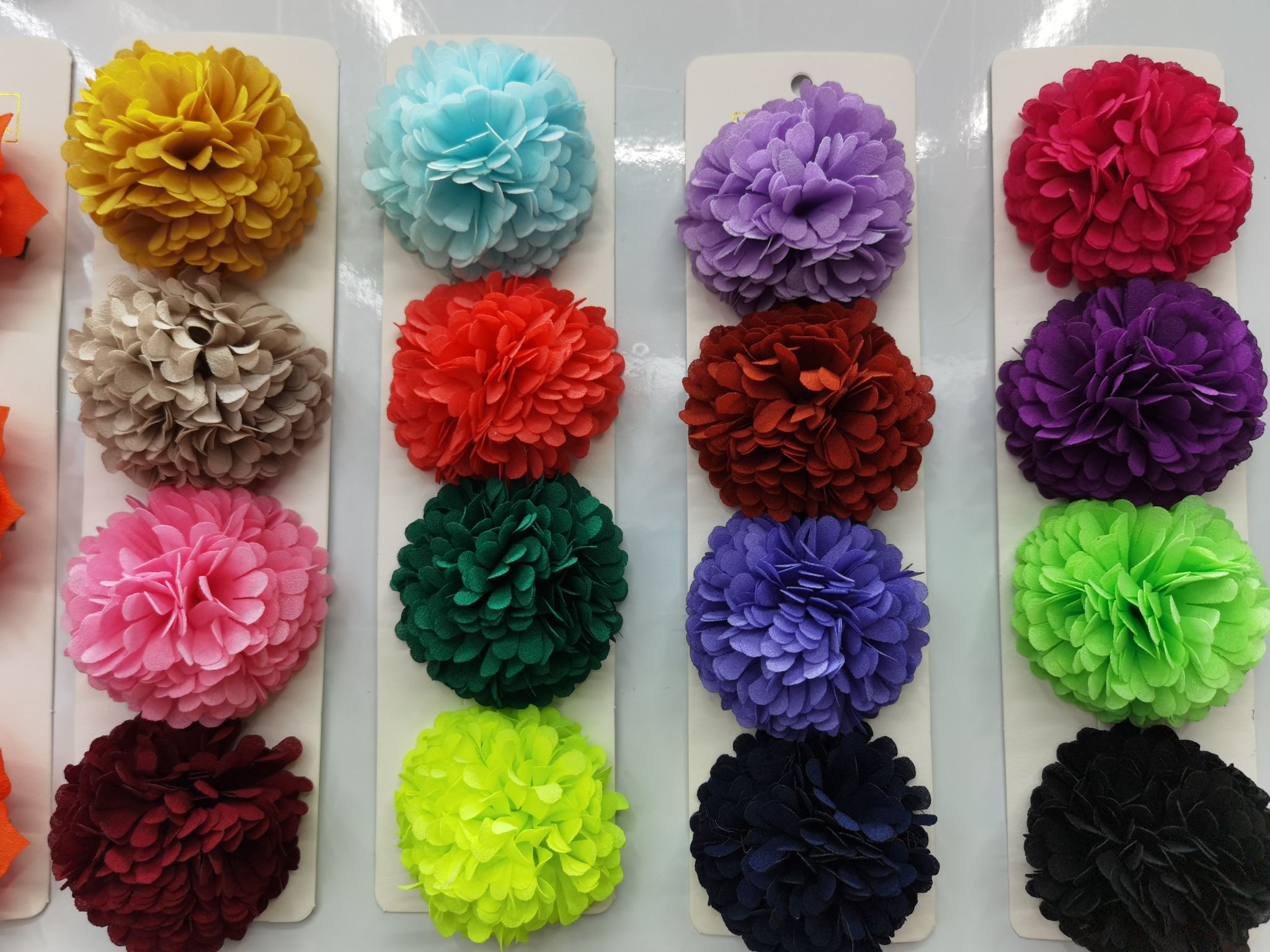 Clothing Accessories Fabric Flowers Specification drawing