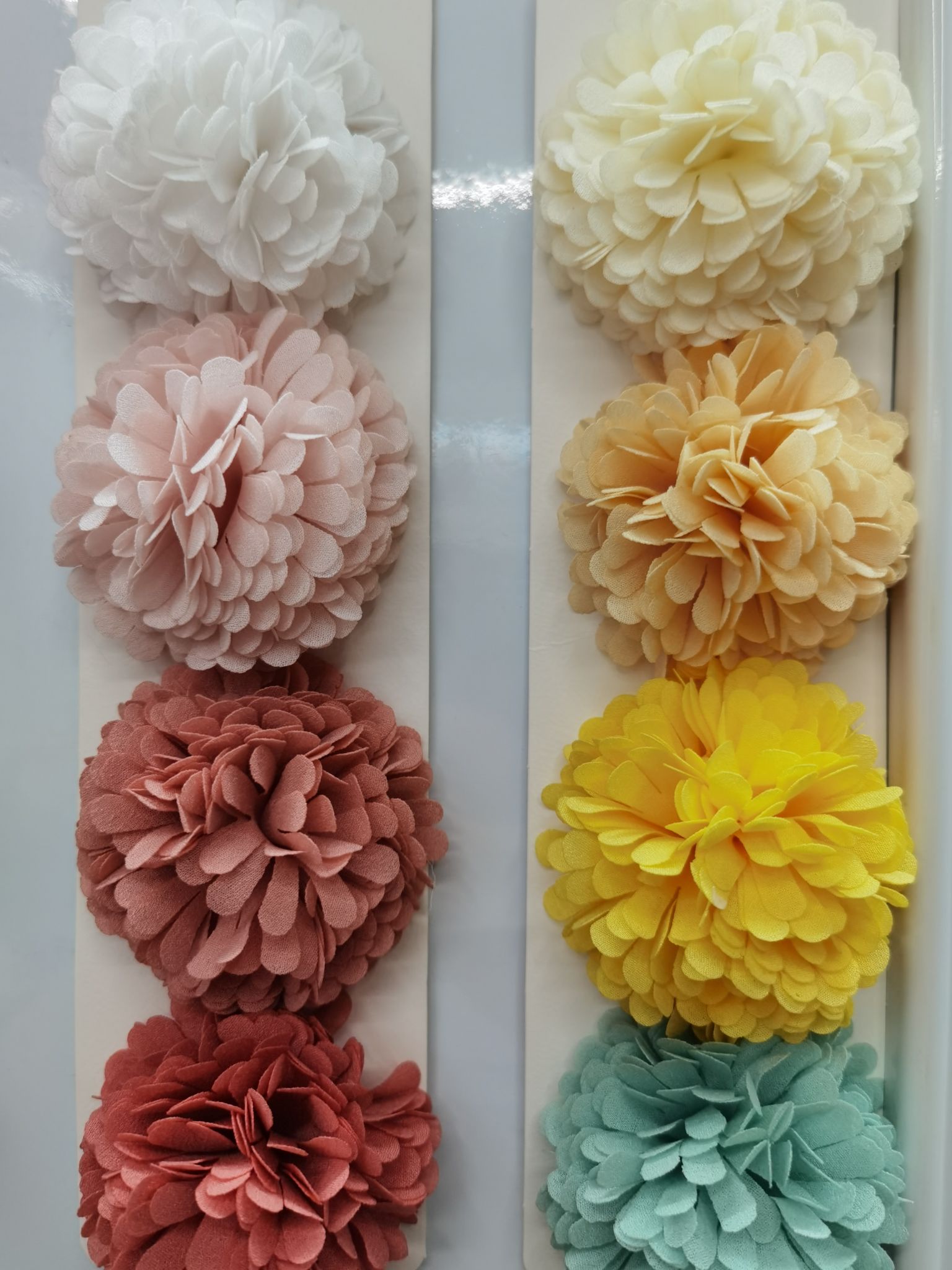 Clothing Accessories Fabric Flowers details Picture