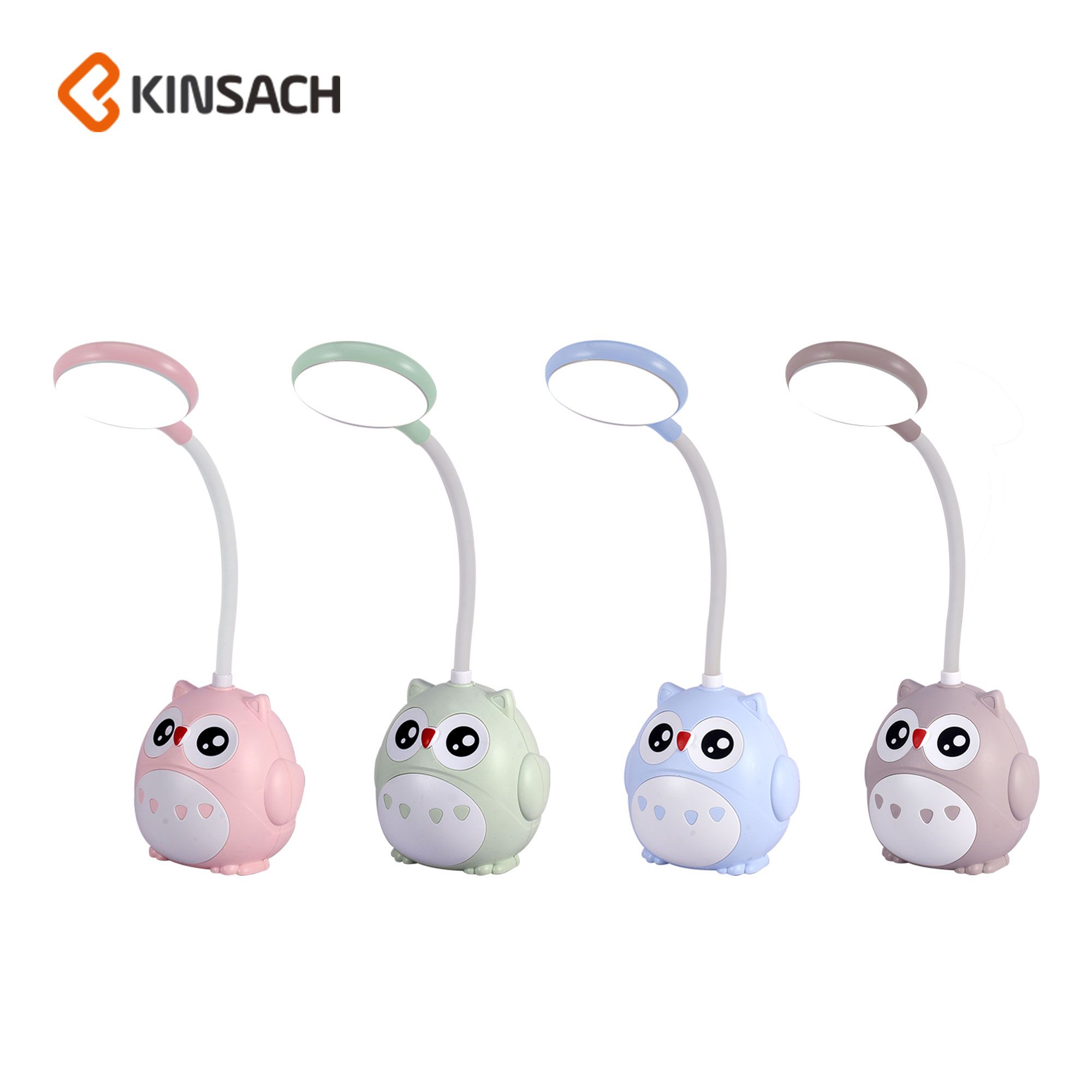 DC plug-in lamp eye care study student dormitory computer desk bedroom night light convenient energy-saving LED light