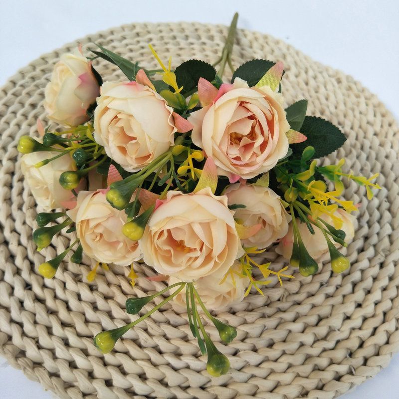 Wholesale of new "Full Sky Star" peony home decoration, wedding hand-held bouquets, guiding flowers and artificial peonies Item Picture