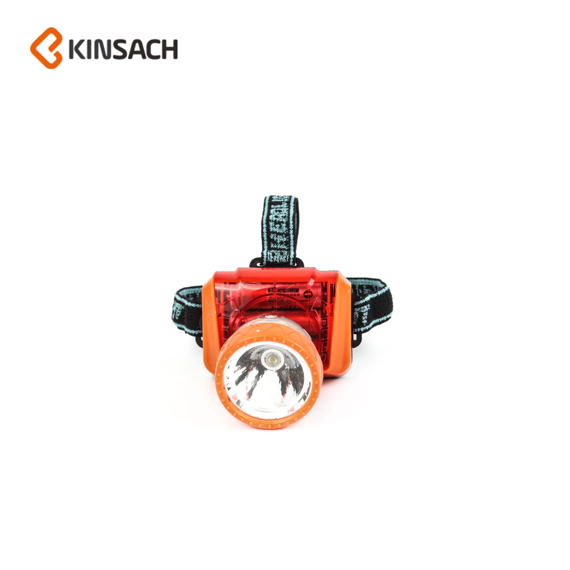 LED night fishing 3AA headlight Camping outdoor fishing mining light Dry battery searchlight Headlight Wear headlight