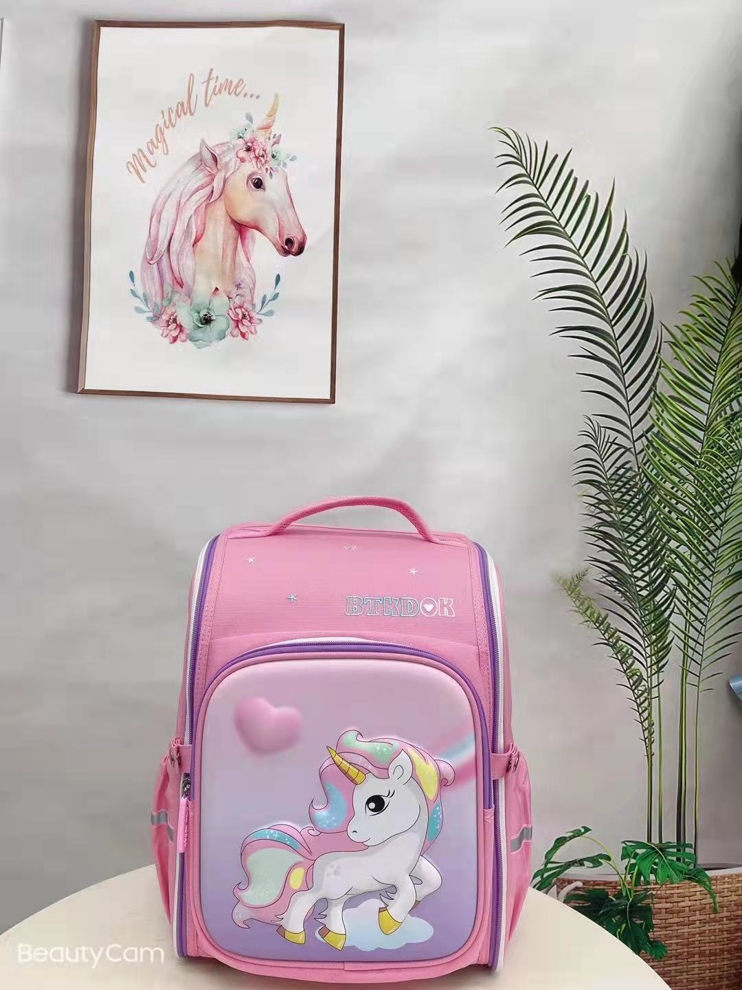 Primary school student's schoolbag details Picture