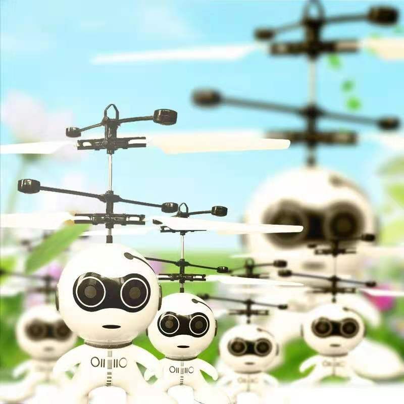 A remote-controlled aircraft for children that can be charged and fly details Picture