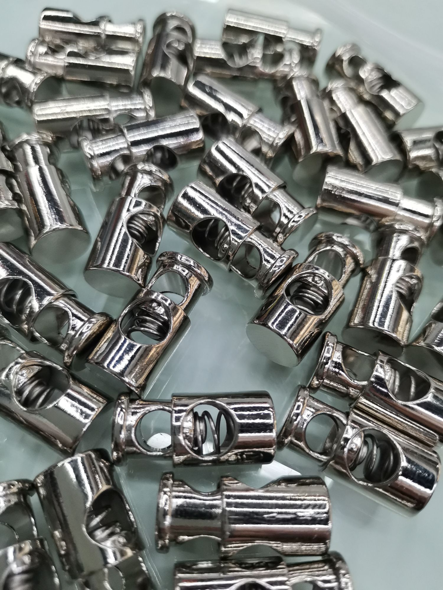 Clothing Accessories, Spring Fastener, Pig Nose Fastener, Alloy details Picture