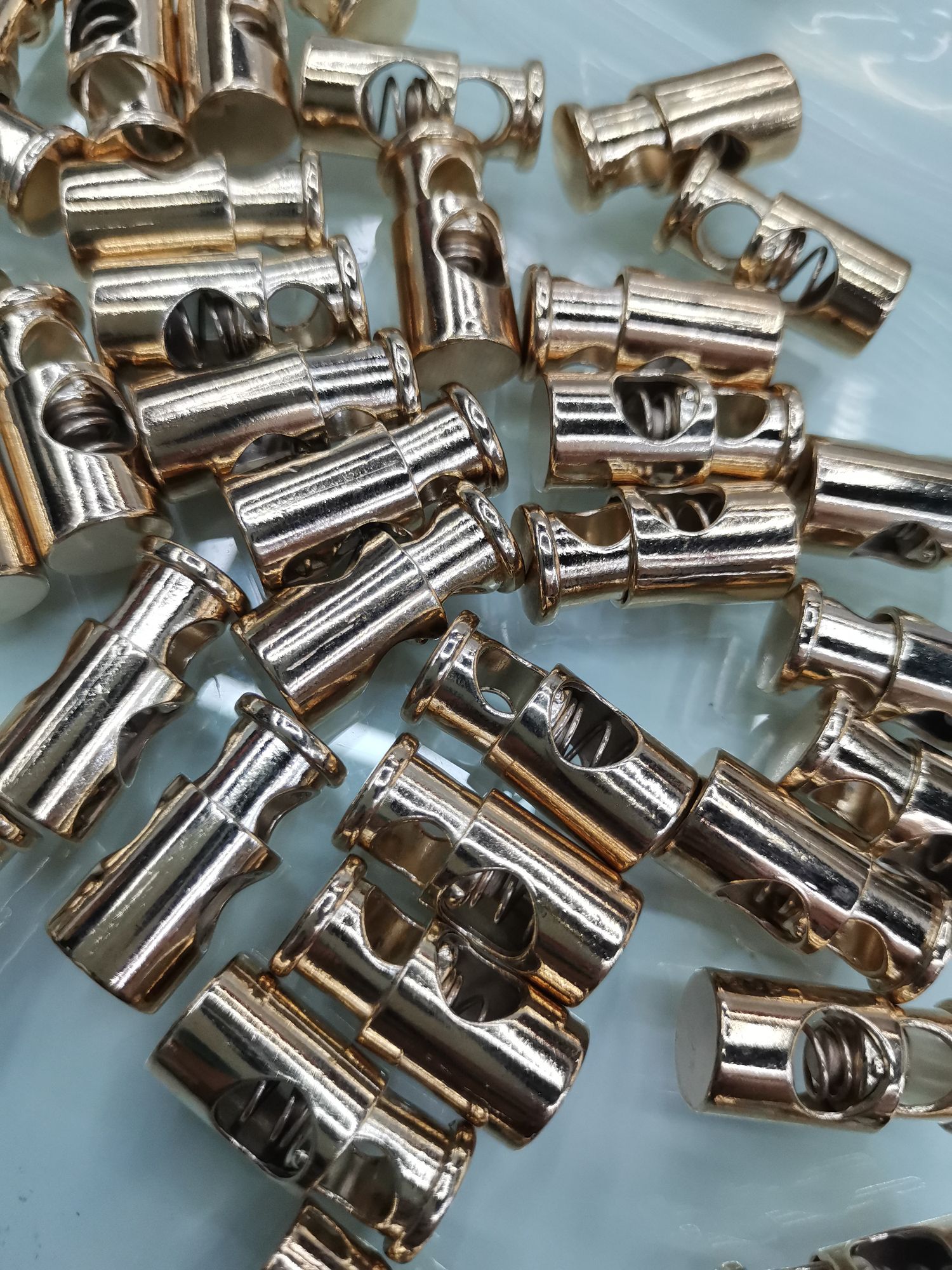 Clothing Accessories, Spring Fastener, Pig Nose Fastener, Alloy details Picture