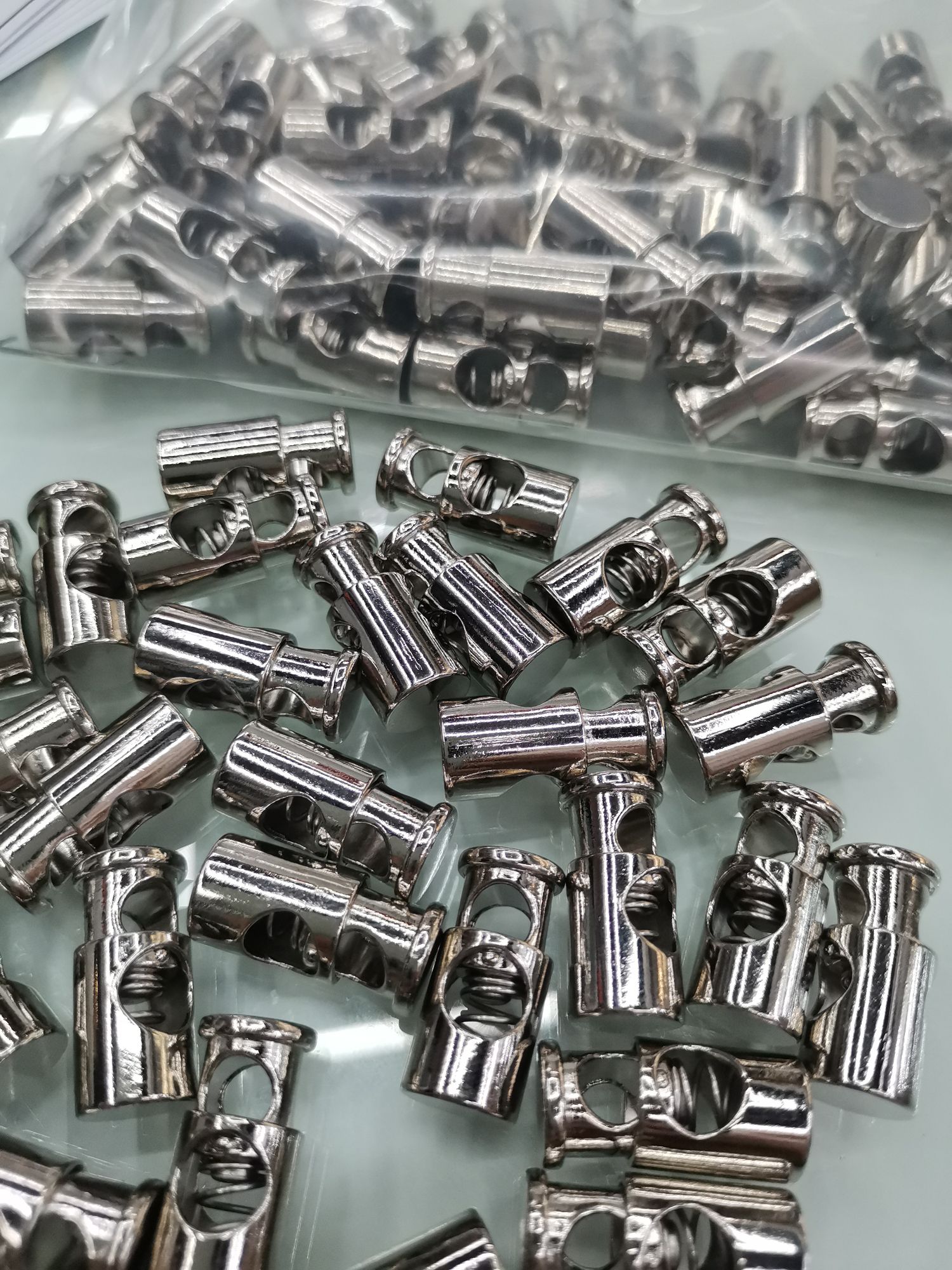 Clothing Accessories, Spring Fastener, Pig Nose Fastener, Alloy Specification drawing
