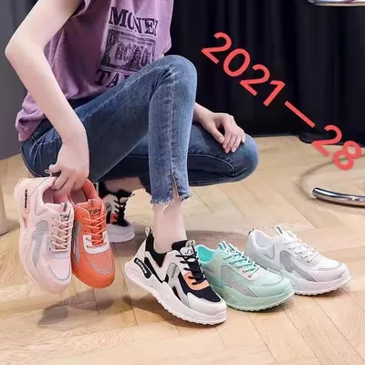 Huamei Trade Shoes Wholesale Fashion Men's And Women's Flying Woven Sports Shoes Men's And Women's Casual Shoes 09