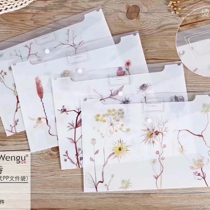 Wengu A4pp file bags for office and study supplies are waterproof and have a large capacity details Picture