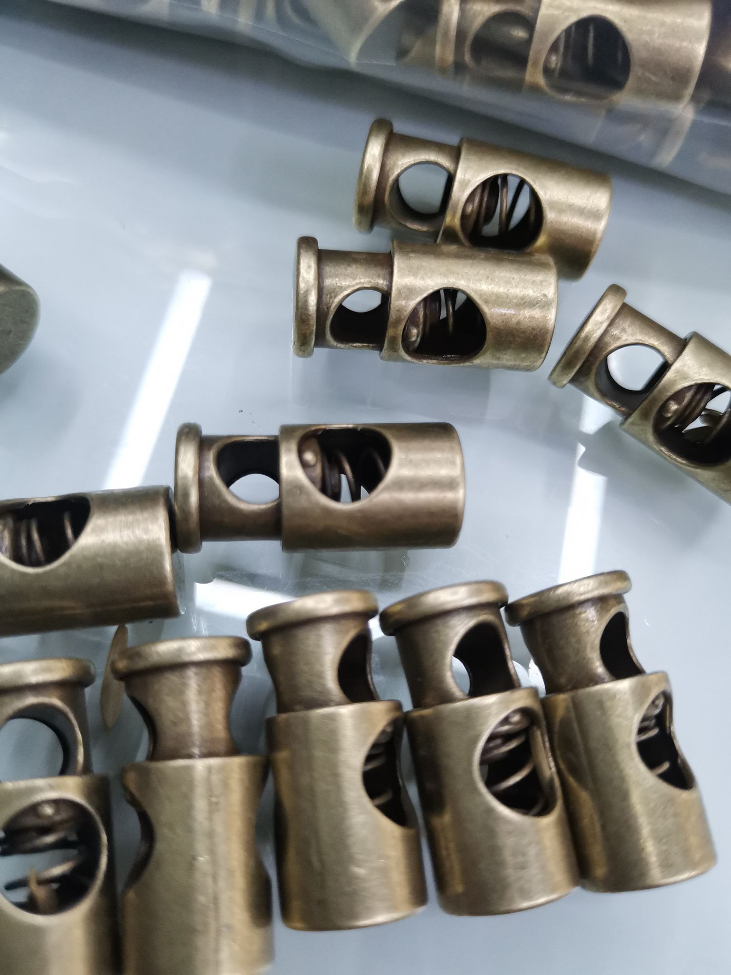 Clothing Accessories, Spring Fastener, Pig Nose Fastener, Alloy Specification drawing