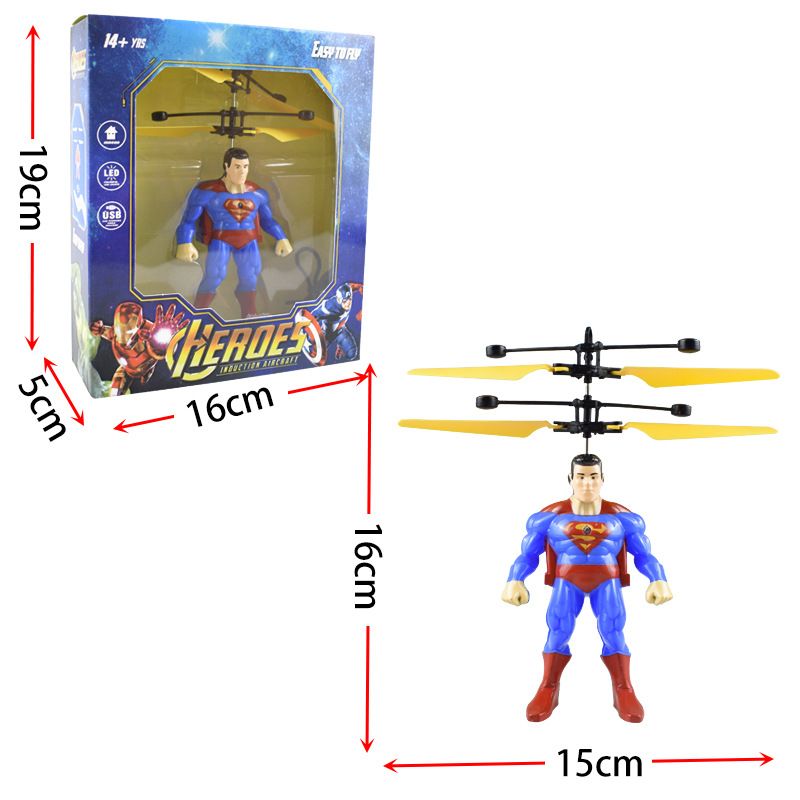 The best-selling DC Marvel hero Sensor aircraft, an intelligent luminous floating sensor plane details Picture