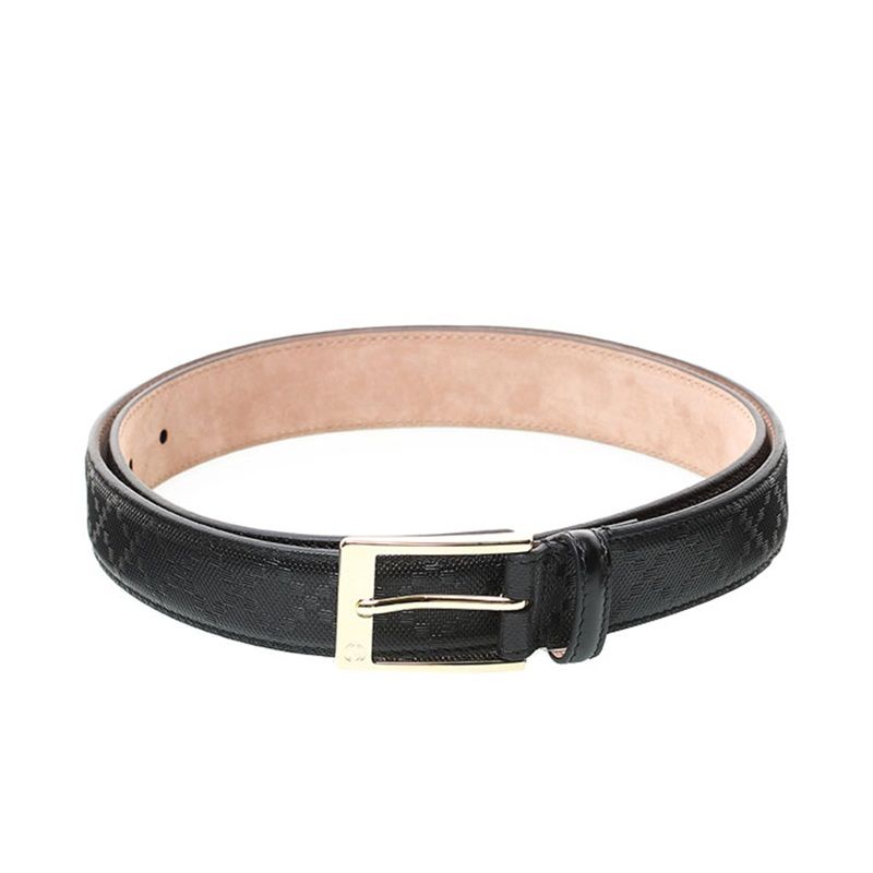 Leather Belt Men's Leather Needle Buckle Youth Fashion Belt Men's Classic Business Pin Buckle Waistband 64334 details Picture