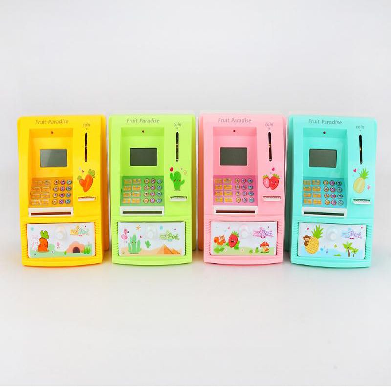Creative ATM Piggy Bank Mini Paper suction piggy bank