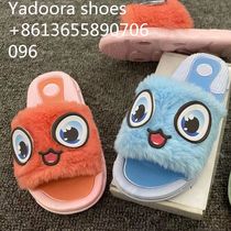 2021 new cute fluffy slippers
