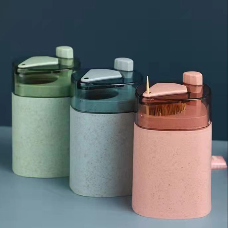 按压式牙签  自动弹出图