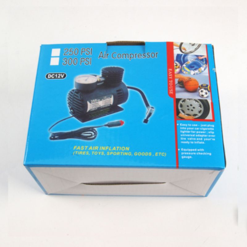 Car 12V air pump cigarette lighter Mini portable locomotive car air pump Application Scenario
