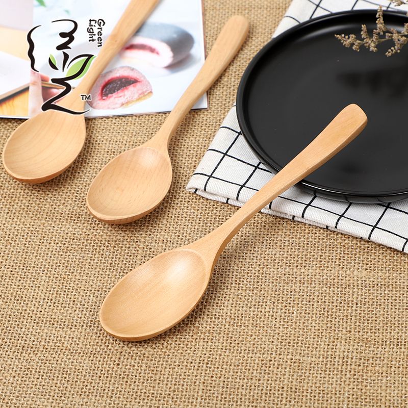 Imitation stainless steel spoon 18.5*4.2CM coffee spoon, hot pot seasoning spoon, stirring rod, small spoon, special measuring spoon for milk tea and honey seasonings Specification drawing