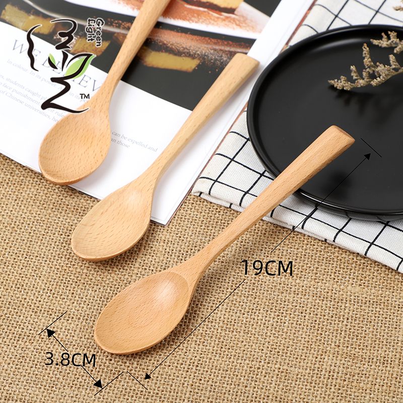 Triangular handle pointed spoon 19*3.8CM coffee spoon, hot pot seasoning spoon, stirring rod, small spoon, special measuring spoon for milk tea and honey seasonings Application Scenario