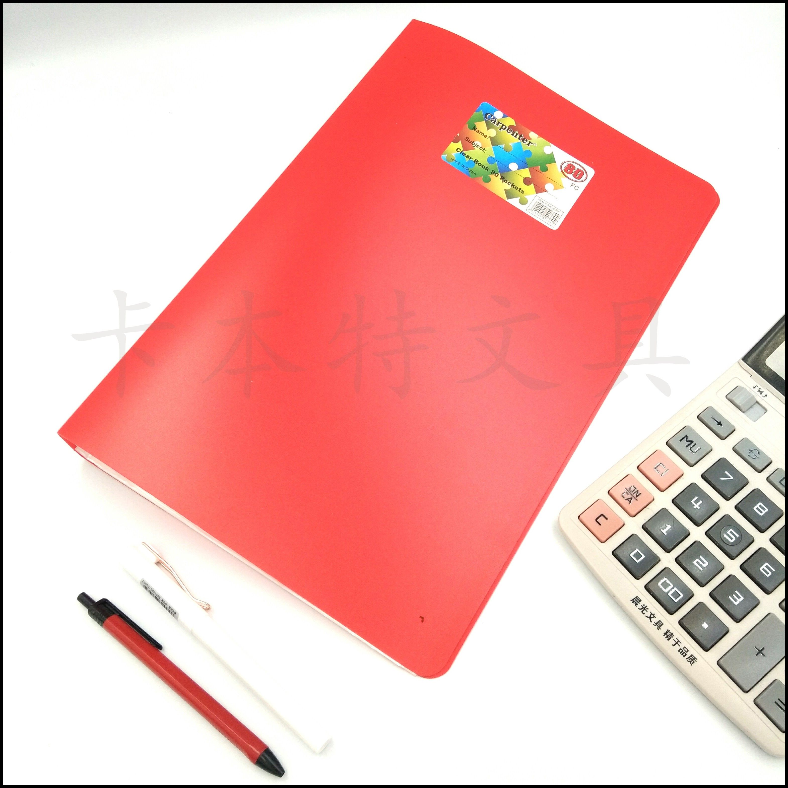 Factory direct sales FC file book, office supplies, 20-page file book, storage holder, insert sheet music holder, student test paper book Application Scenario