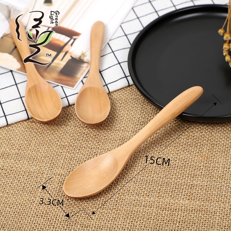 Semi-circular handle pointed spoon 15*3.3CM coffee spoon, hot pot seasoning spoon, stirring rod, small spoon, special measuring spoon for milk tea and honey seasonings Application Scenario