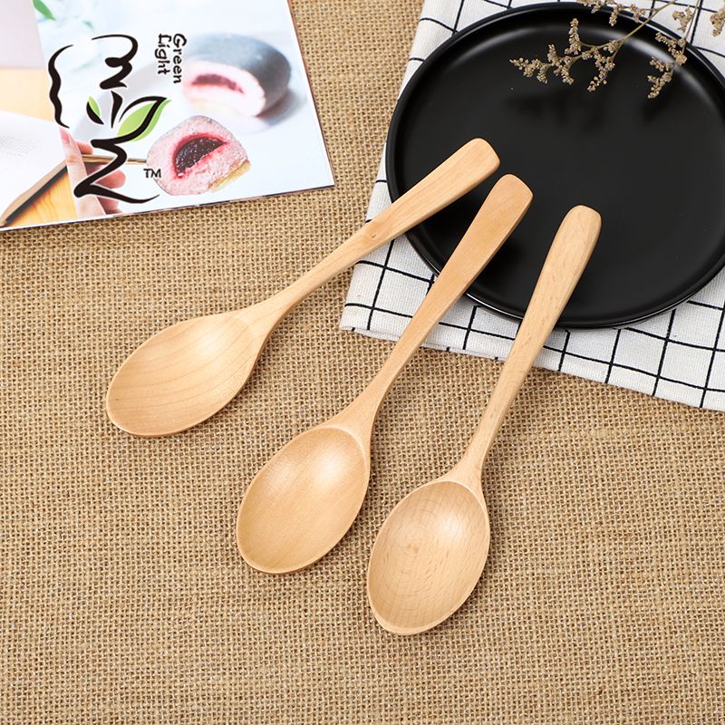 Imitation stainless steel spoon 18.5*4.2CM coffee spoon, hot pot seasoning spoon, stirring rod, small spoon, special measuring spoon for milk tea and honey seasonings full figure