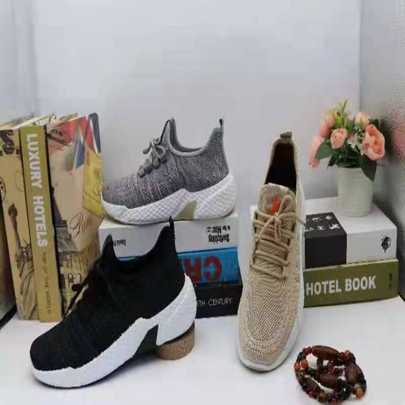 豪键鞋业 外贸批发 时尚男女运动平底鞋舒适百搭新款休闲05411