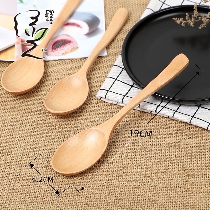 Imitation stainless steel spoon 18.5*4.2CM coffee spoon, hot pot seasoning spoon, stirring rod, small spoon, special measuring spoon for milk tea and honey seasonings Application Scenario