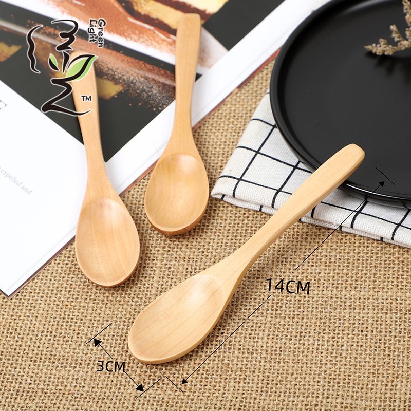 Irregular-shaped small pointed spoon 14*3.0CM coffee spoon, hot pot seasoning spoon, stirring rod small spoon, special measuring spoon for milk tea and honey seasonings Application Scenario