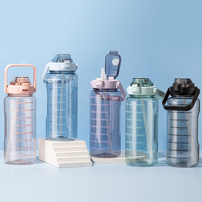 2000ML Yiben Zunshang large-capacity space cup, outdoor sports cup, plastic water bottle