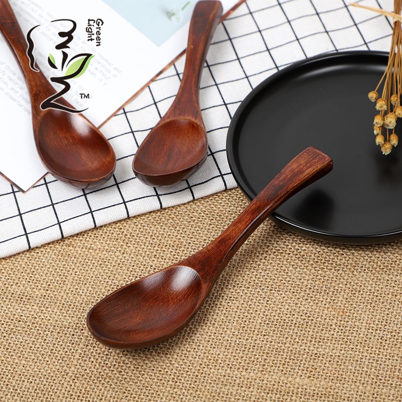 Old lacquer imitation ceramic spoon 17*4.0CM coffee spoon, hot pot seasoning spoon, stirring rod, small spoon, special measuring spoon for milk tea and honey seasonings Specification drawing