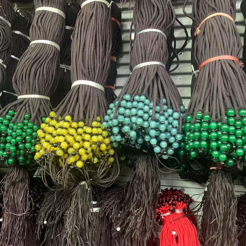 红玛瑙色东陵玉色绿玛瑙色黄玛瑙色元珠毛衣链不可调节项链毛衣挂绳