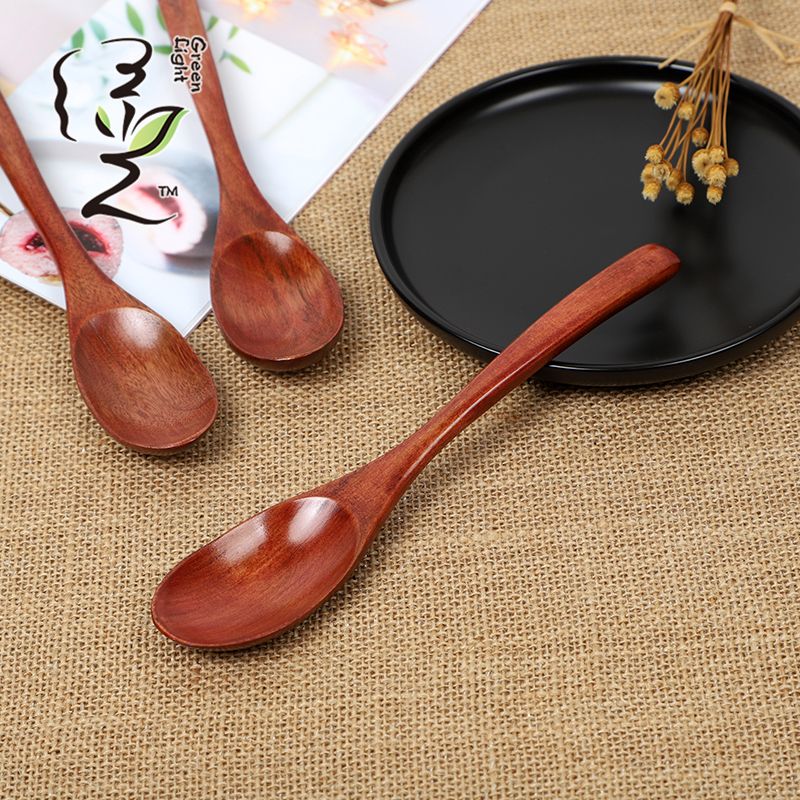 Dark long-handled spoon 20*4.0CM coffee spoon, hot pot seasoning spoon, stirring rod, small spoon, special measuring spoon for milk tea and honey seasonings Specification image