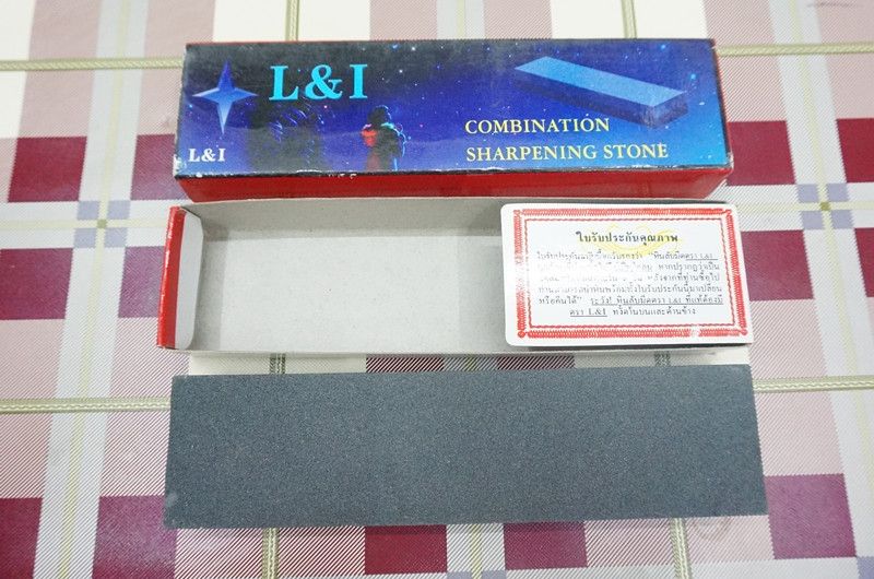 Factory Direct Sales L&I Brand First Class Brown Corundum Oil Stone, Whetstone, Whetstone Application Scenario
