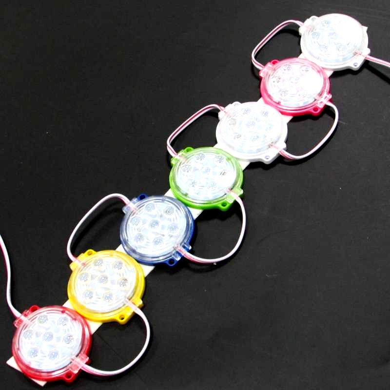 Size 7517 cold white Warm White Red Green Blue Yellow Pink 1.5w 5730LED reverse injection molding ultrasonic module details Picture
