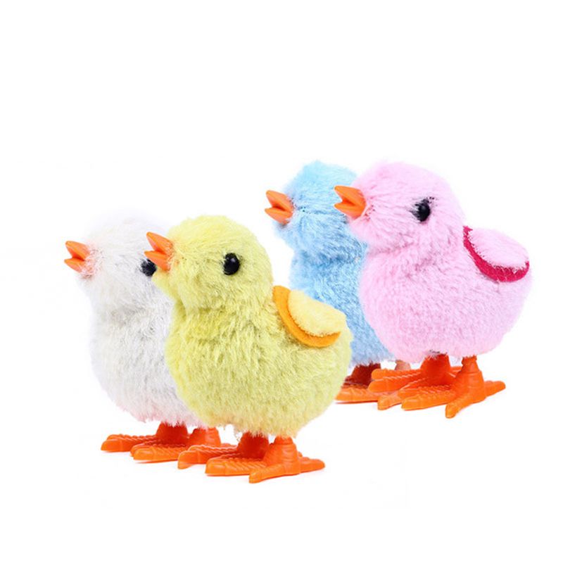 Wind-up chicken stuffed rooster toy Cartoon Wind-up rabbit children's toy stall toy Specification drawing