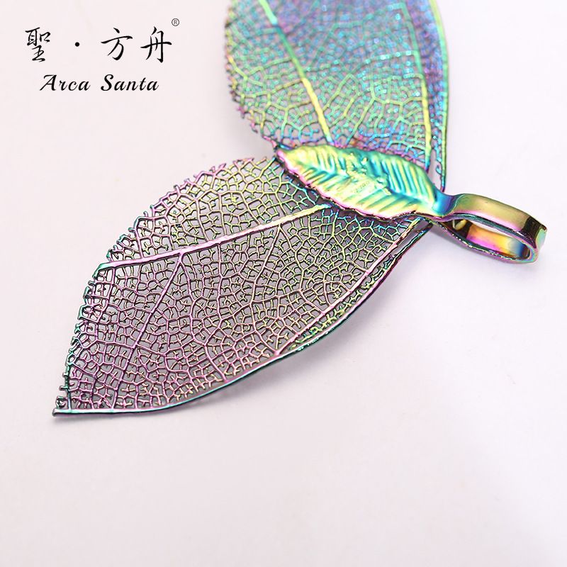 diy natural leaf earrings, accessories, cut leaves, saplings, pendants, semi-finished jewelry and accessories, cross-border Application Scenario