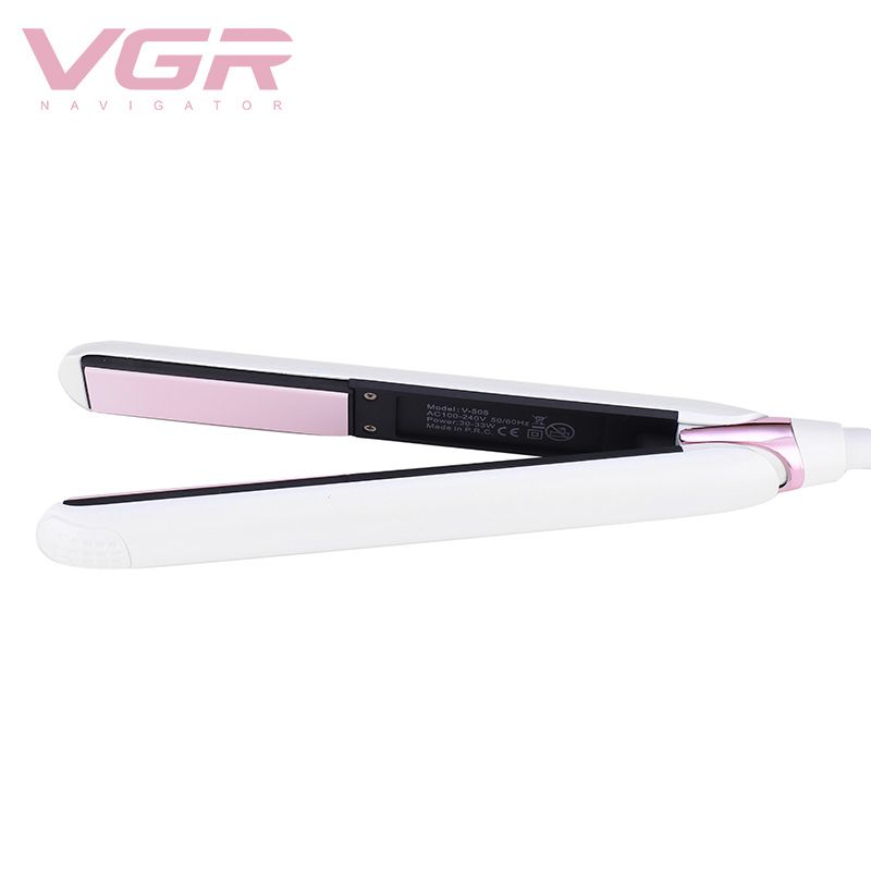 V-505 Hair straightener, ladies' hair straightener, ceramic non-damaging hair care tool, hair perming device Item Picture