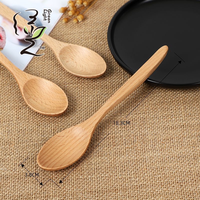 Special-shaped large tip spoon 18.5*3.8CM coffee spoon hot pot seasoning spoon stirring rod small spoon milk tea honey seasoning special measuring spoon thumbnail