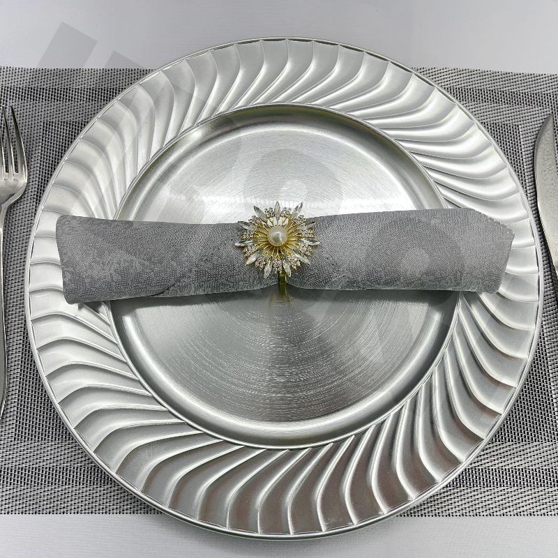 New Placemat Plate Wave Plate Wedding Banquet Furniture Good Thing