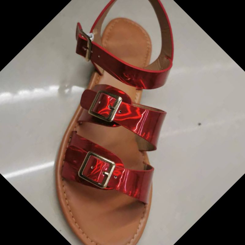 New breathable soft-soled products for export, shallow sandals, flip-flops, flat shoes, summer new casual outerwear flat flip-flops for women details Picture