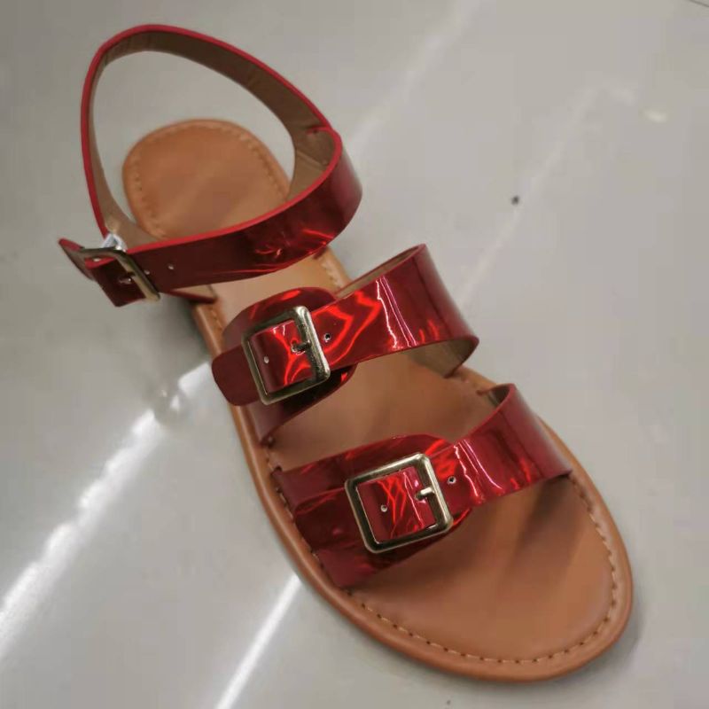 New breathable soft-soled products for export, shallow sandals, flip-flops, flat shoes, summer new casual outerwear flat flip-flops for women