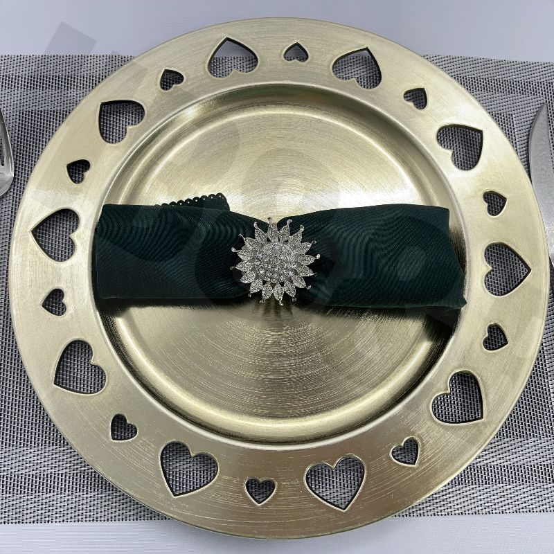 New Placemat Tray With Hollow Heart