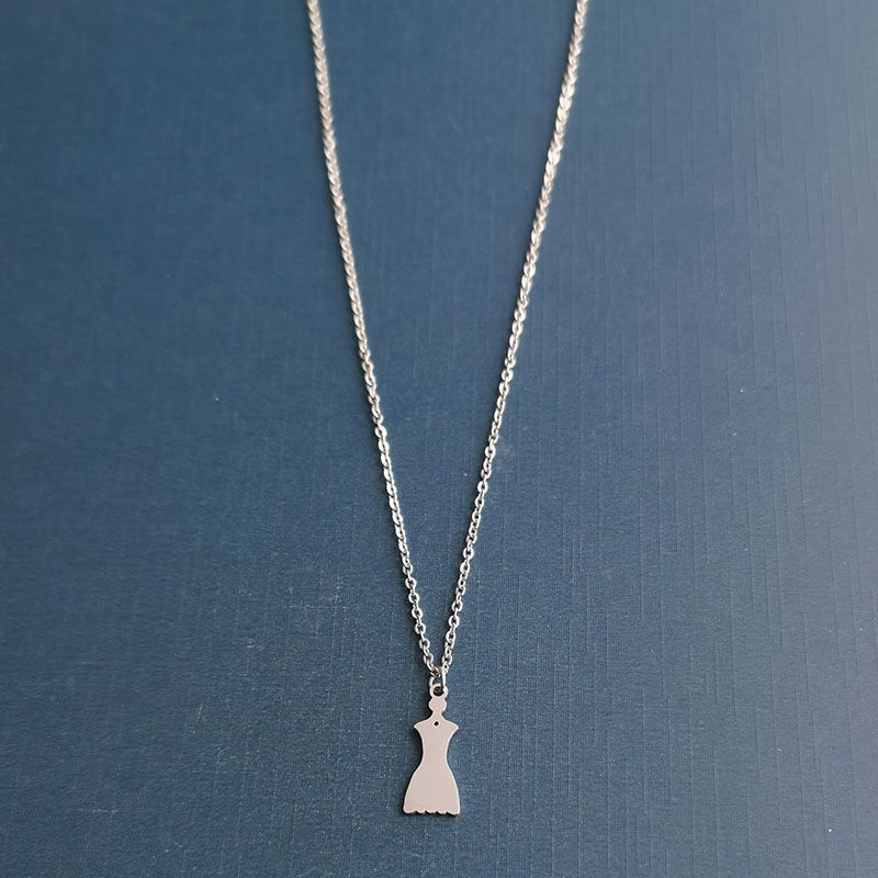European and American big brand ethnic style creative dress pendants, necklaces, sweater chains, titanium steel accessories details Picture