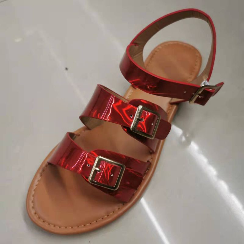 New breathable soft-soled products for export, shallow sandals, flip-flops, flat shoes, summer new casual outerwear flat flip-flops for women Specification image