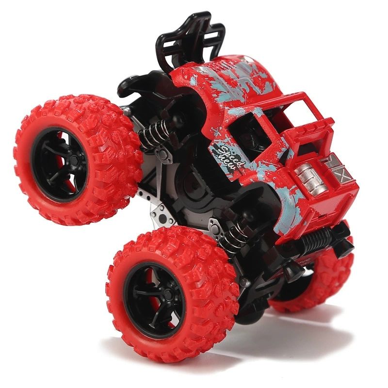 汽车玩具惯性回力越野车跨境翻斗车模型四驱车特技儿童玩具车详情图4